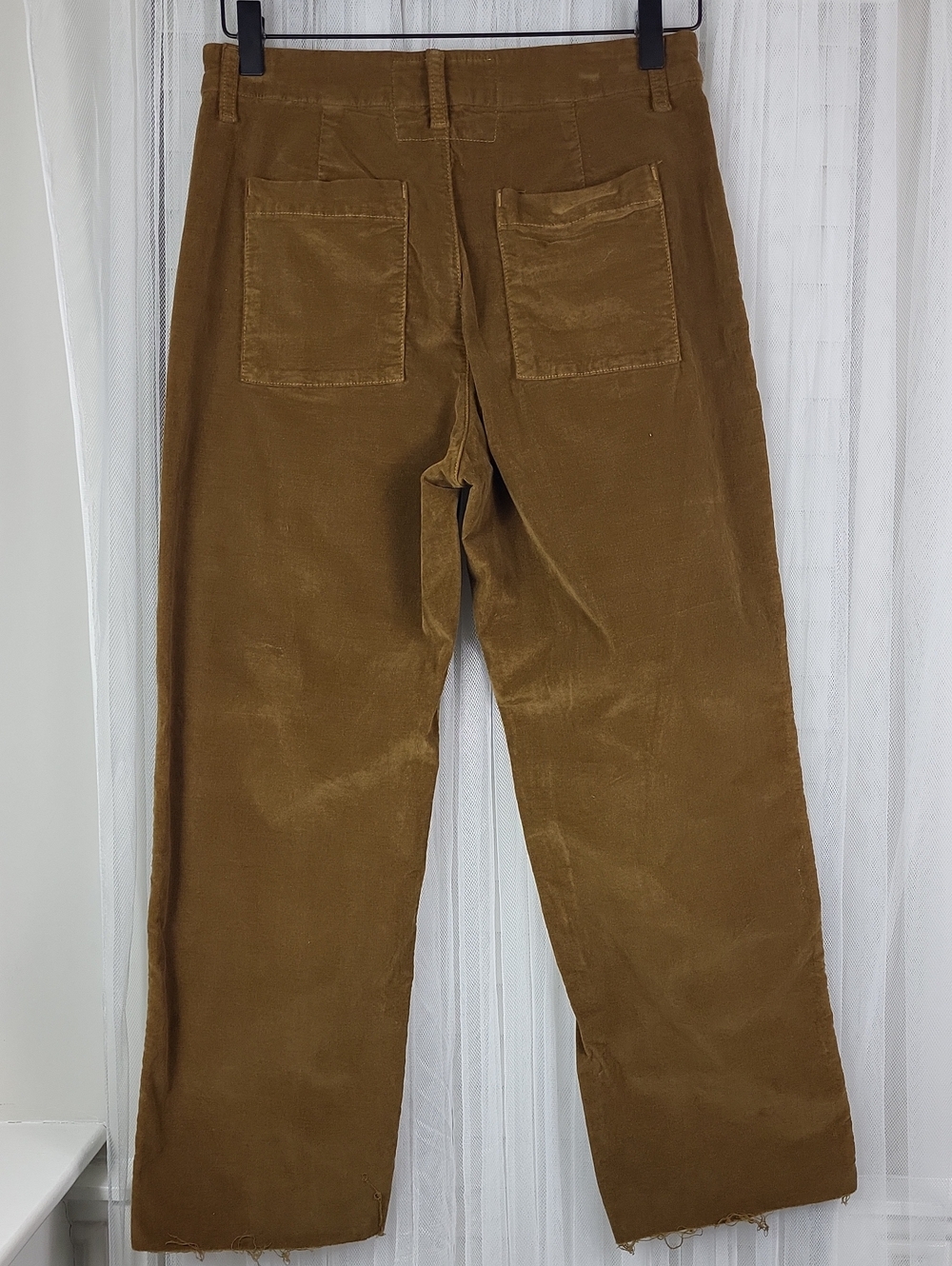 Frank & Eileen Pants Kinsale in Chestnut Brown Corduroy. Size 6 - Picture 8 of 11